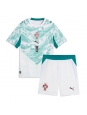 Otroške Nogometnih dresov Portugalska Bruno Fernandes #8 Gostujoči SP 2026 Kratki rokavi (+ hlače)